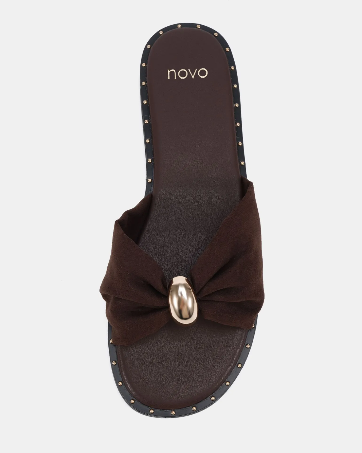 SAANVI ESPRESSO SUEDE Sandals