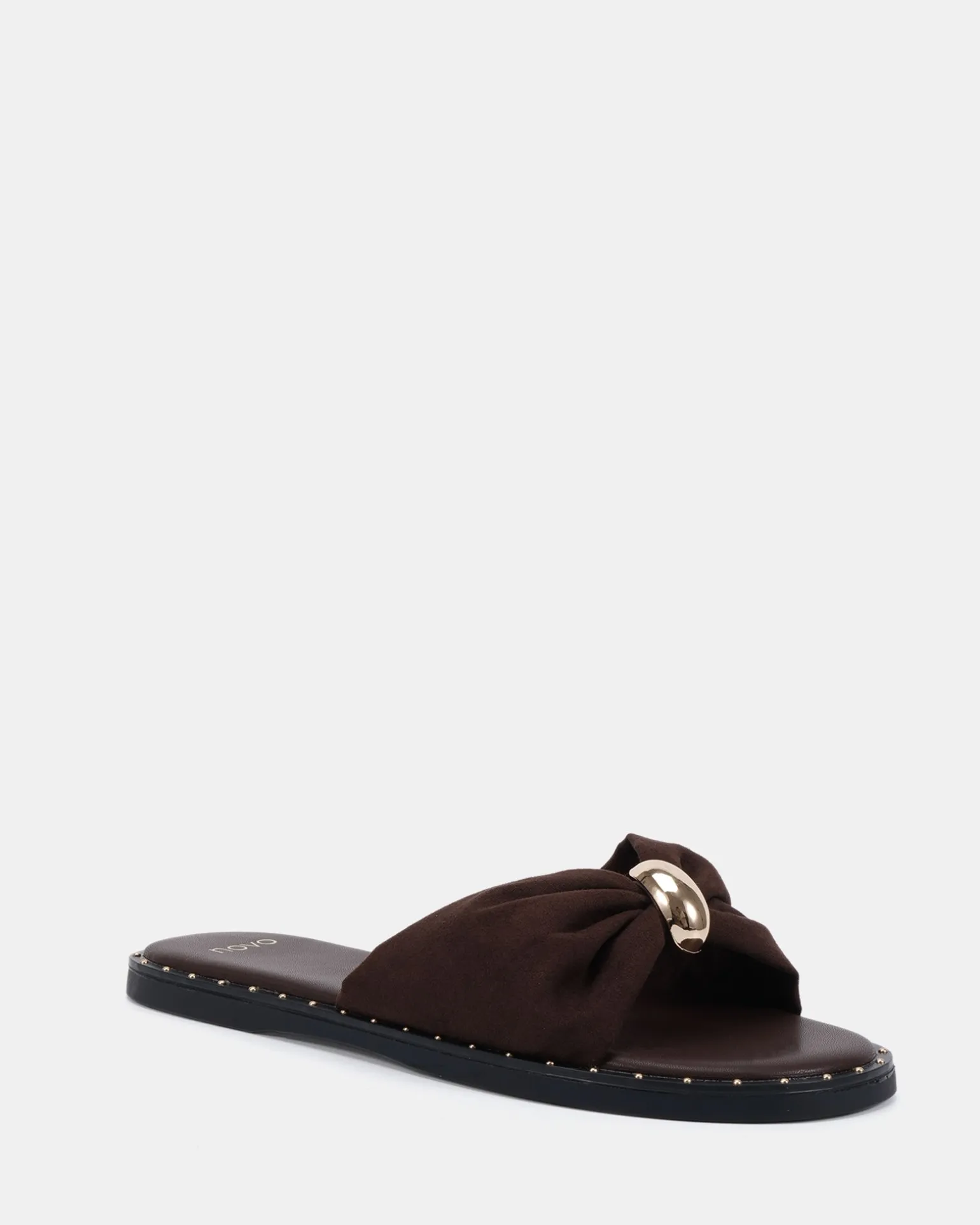 SAANVI ESPRESSO SUEDE Sandals