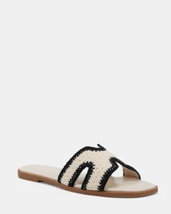 SACHIE CREAM CROCHET Sandals