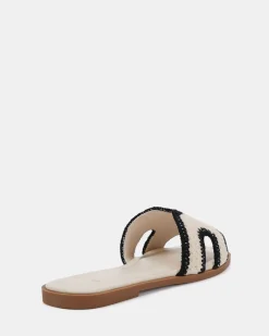 SACHIE CREAM CROCHET Sandals