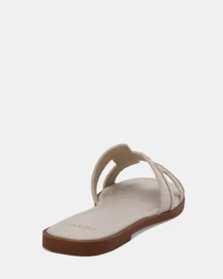 SACHIE CREAM LINEN Sandals