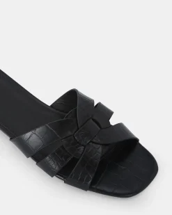 SAFRON Black Croc