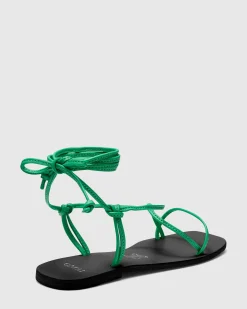 SANFRANSISCO GREEN Strappy Sandals