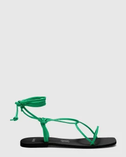 SANFRANSISCO GREEN Strappy Sandals