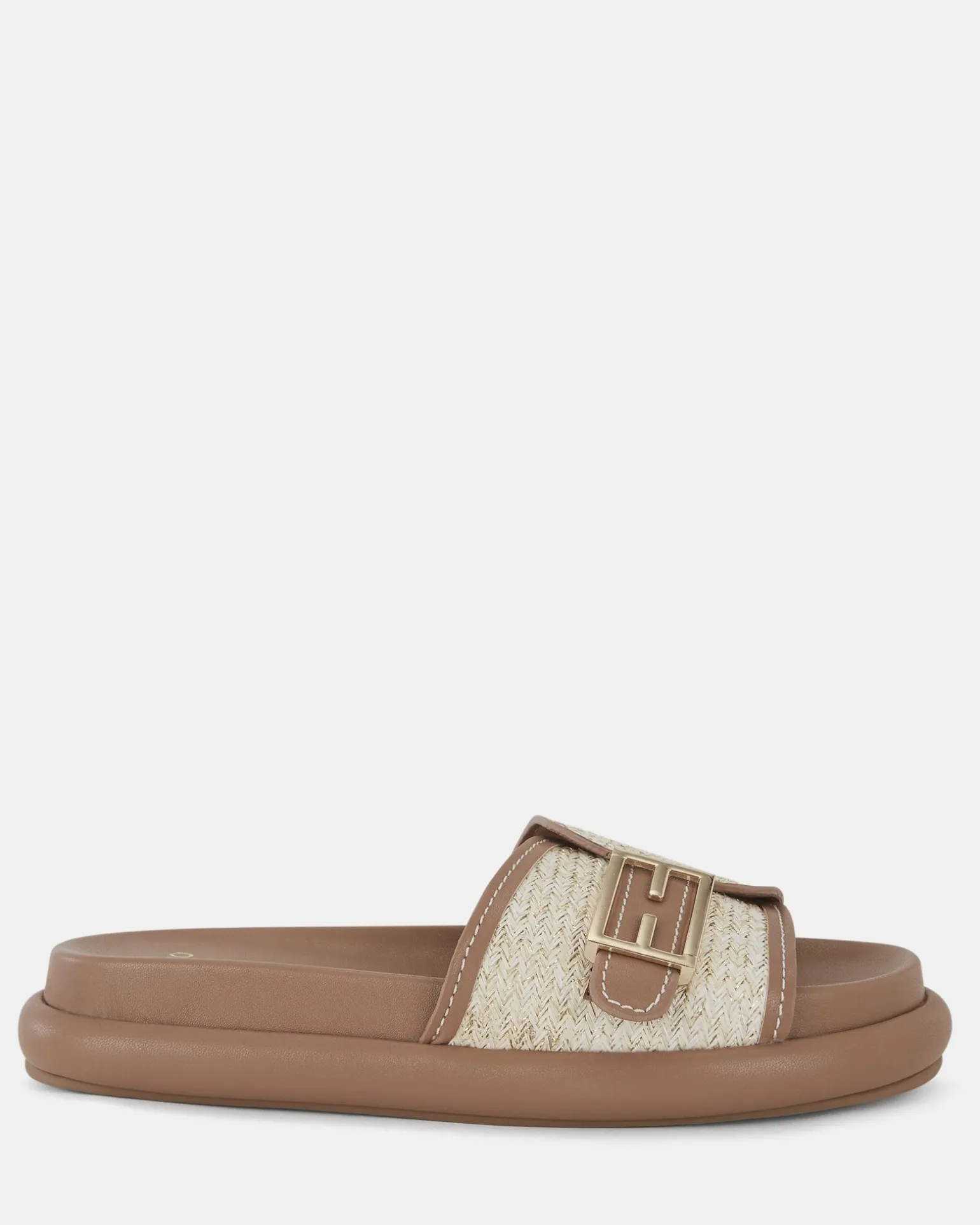 SANNA METALLIC RAFFIA Sandals