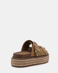 SAZKIA Sand Suede Sandals