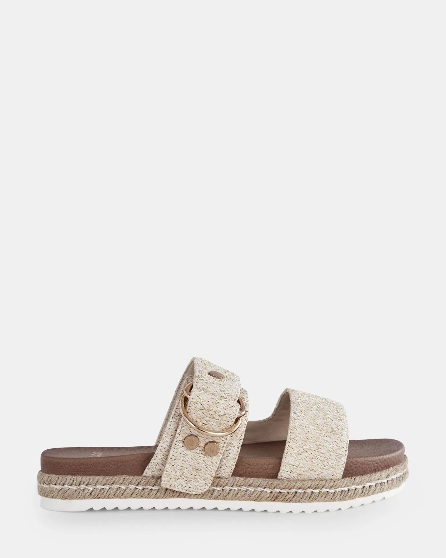 SEZZADIO METALLIC RAFFIA Sandals