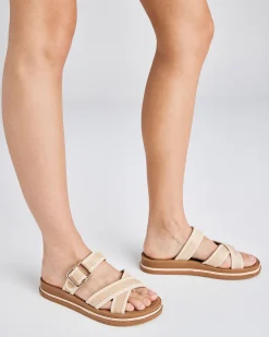 SHADOW RAFFIA Sandals