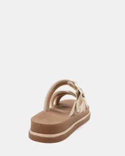 SHADOW RAFFIA Sandals