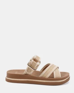 SHADOW RAFFIA Sandals