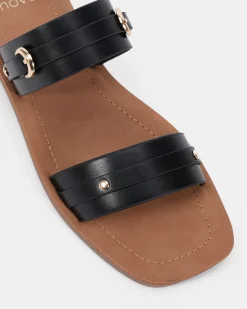 SHARP BLACK Sandals