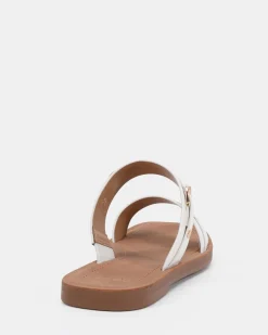 SHARP WHITE Sandals