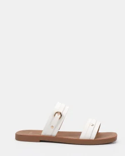 SHARP WHITE Sandals