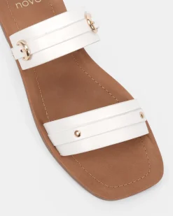 SHARP WHITE Sandals