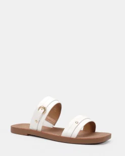 SHARP WHITE Sandals