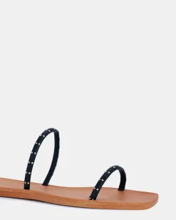 SOLAINA BLACK Sandals