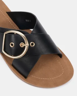 SOLIE BLACK Sandals
