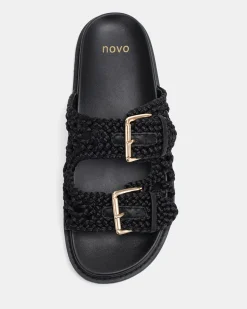 SOLOMON BLACK Sandals