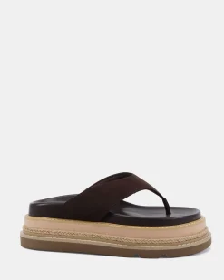 SPOIL ESPRESSO SUEDE Flatform