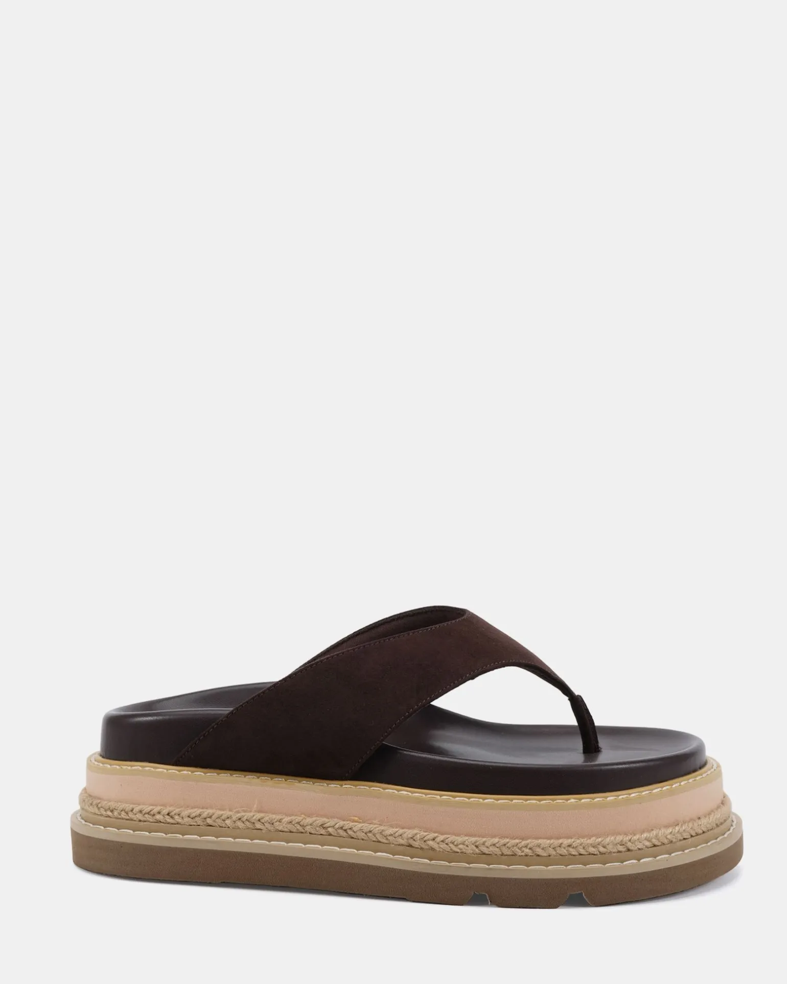 SPOIL ESPRESSO SUEDE Flatform