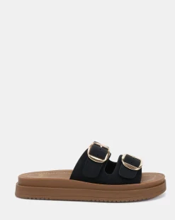 STONE BLACK Sandals