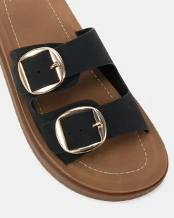 STONE BLACK Sandals