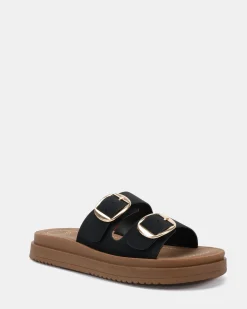 STONE BLACK Sandals