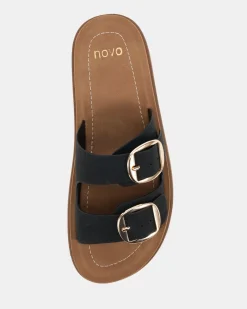 STONE BLACK Sandals