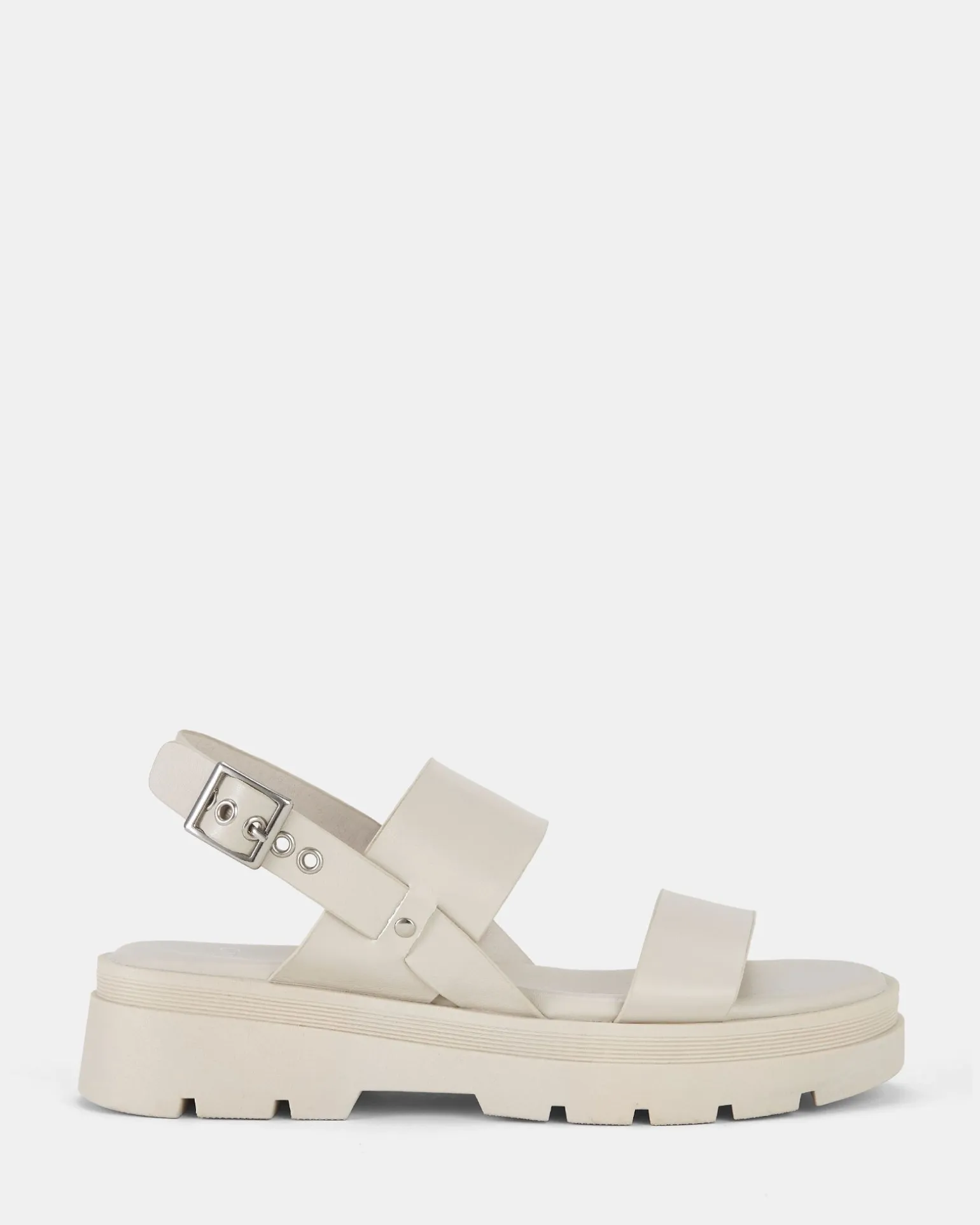 TAFFY CREAM Strappy Sandals