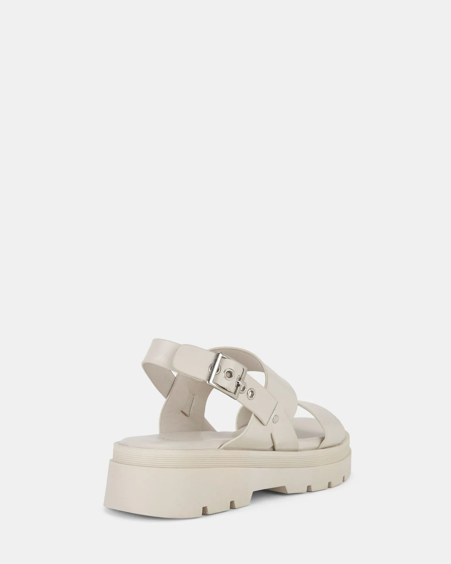 TAFFY CREAM Strappy Sandals