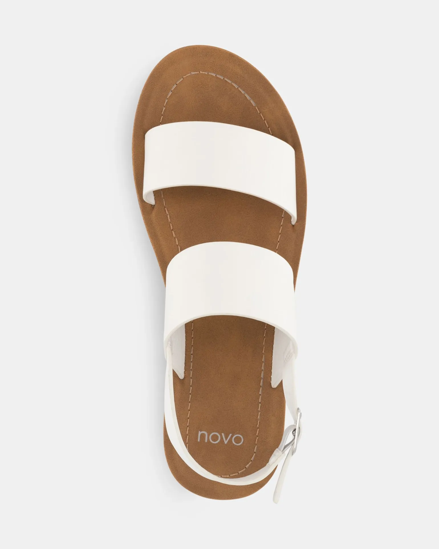 TAMSAN WHITE Strappy Sandals