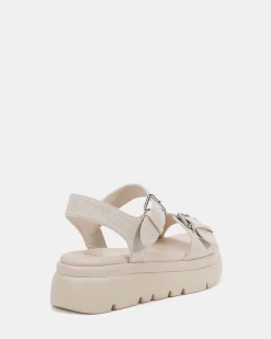 TANAKA CREAM LINEN Flatform