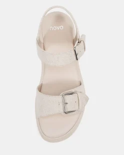 TANAKA CREAM LINEN Flatform