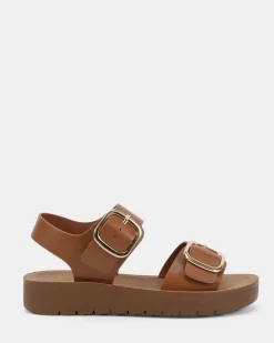 TAVOR TAN Strappy Sandals