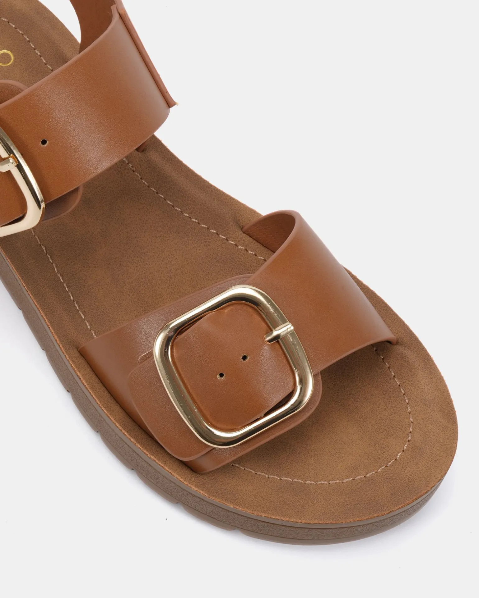 TAVOR TAN Strappy Sandals