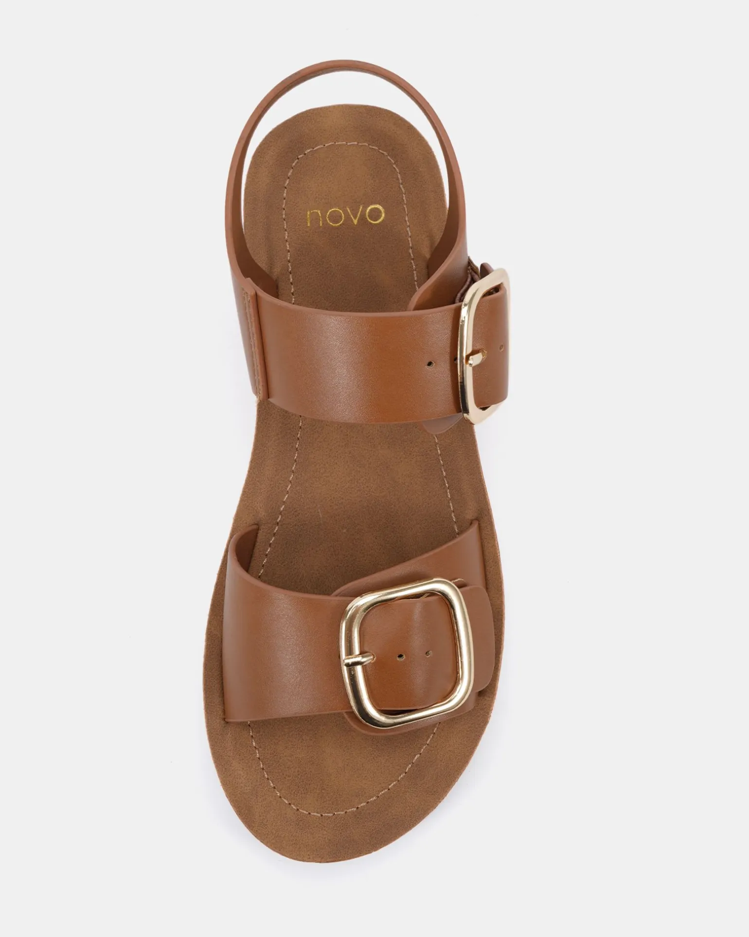 TAVOR TAN Strappy Sandals