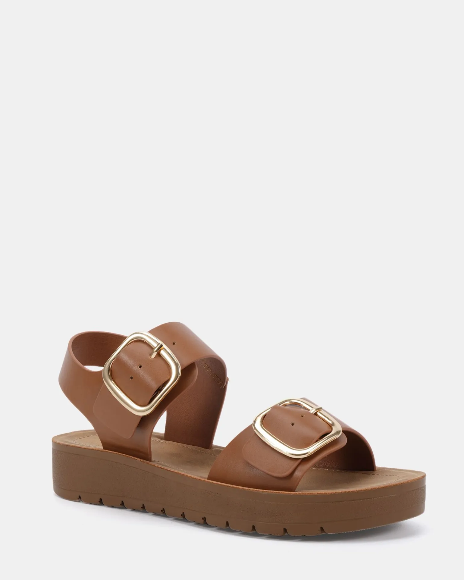 TAVOR TAN Strappy Sandals