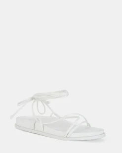 TEELS WHITE Sandals
