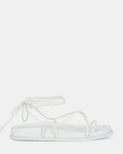 TEELS WHITE Sandals
