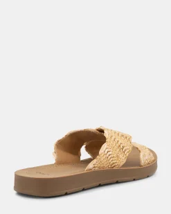 THIAGO NATURAL RAFFIA Sandals