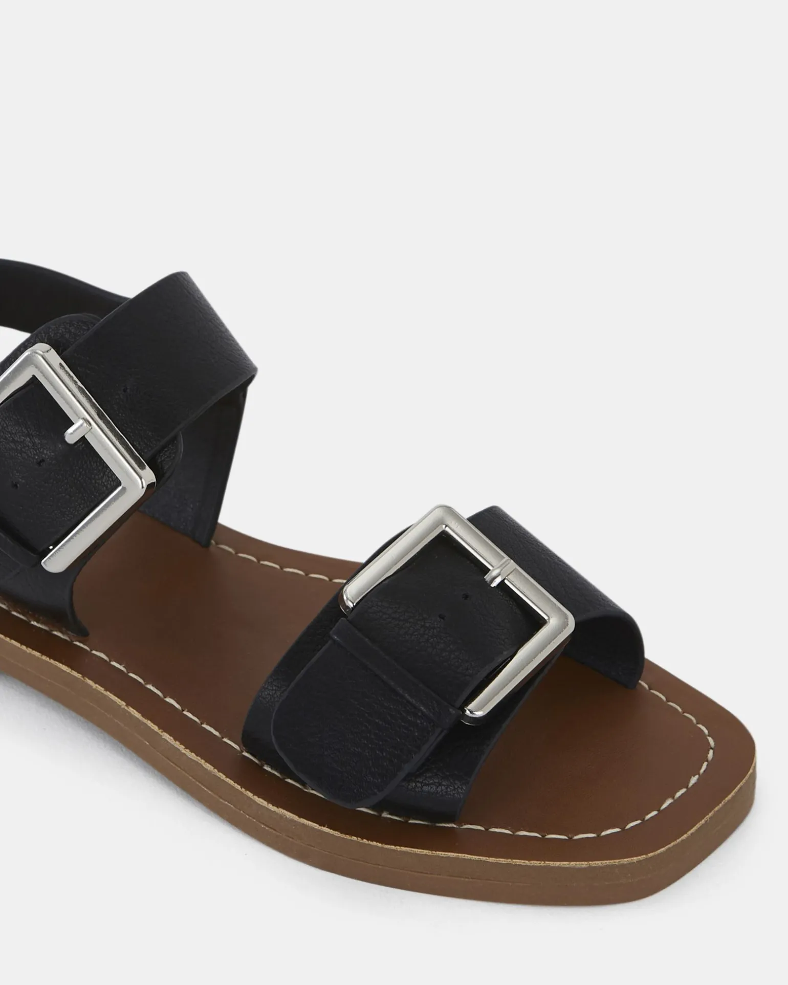 TIERNEY BLACK Strappy Sandals