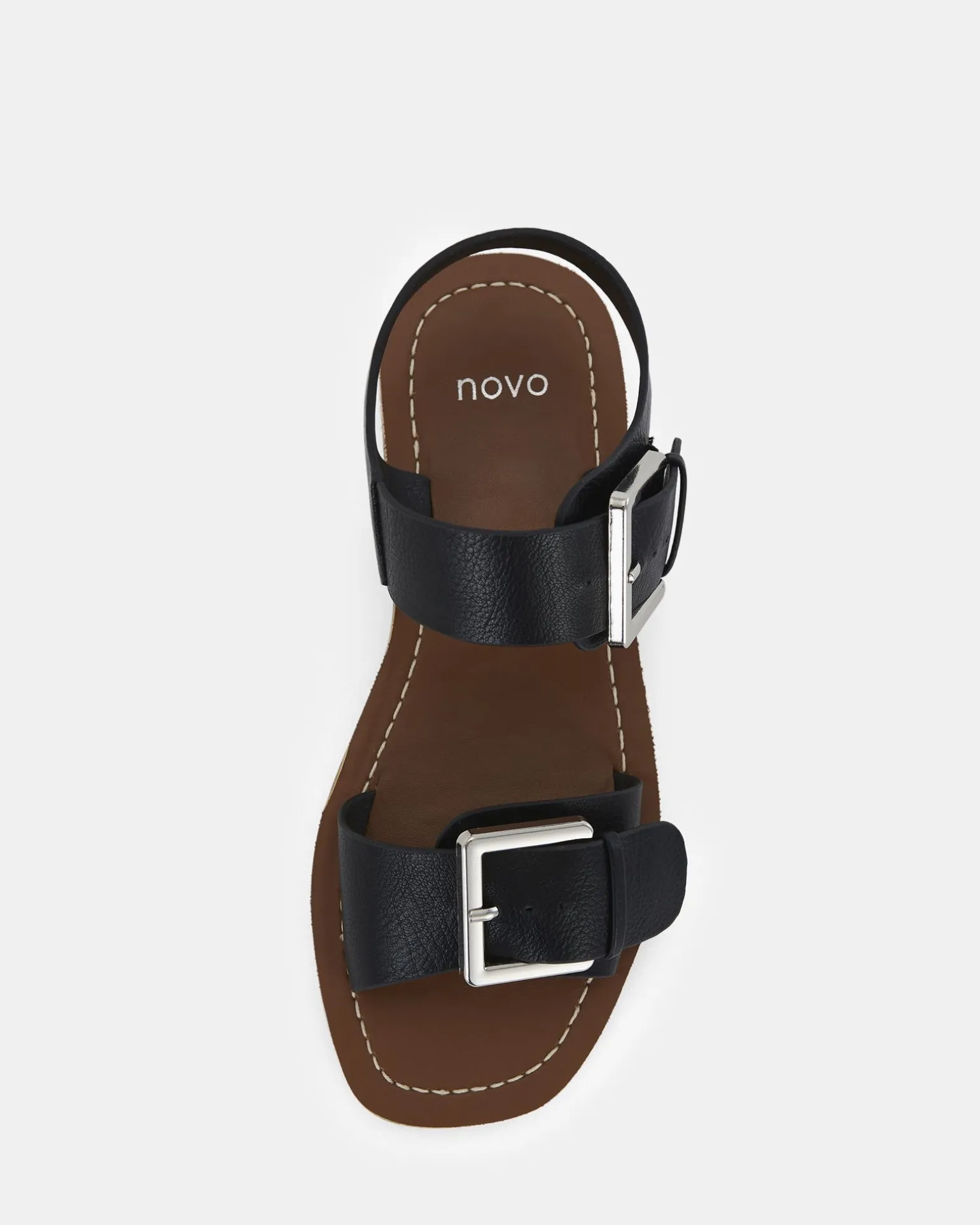 TIERNEY BLACK Strappy Sandals