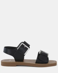 TIERNEY BLACK Strappy Sandals