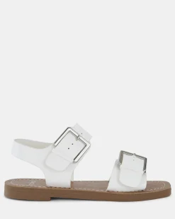 TIERNEY WHITE Strappy Sandals
