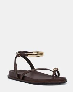 TINKERBELL MILK CHOCOLATE Flat Sandals