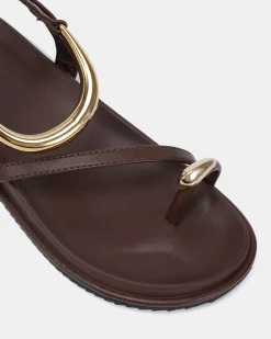 TINKERBELL MILK CHOCOLATE Flat Sandals