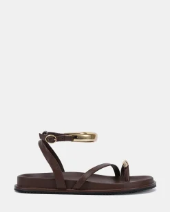 TINKERBELL MILK CHOCOLATE Flat Sandals