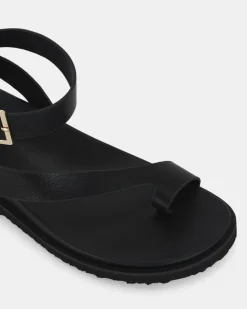 TITON BLACK Strappy Sandals
