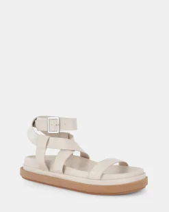 TITUS CREAM Strappy Sandals