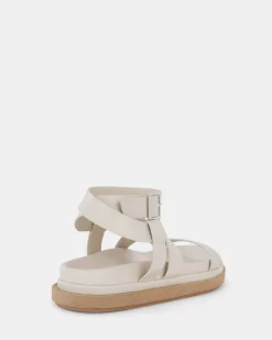TITUS CREAM Strappy Sandals